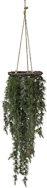 Winterliche Kunstpflanze Weihnachtsdeko Zeder, Creativ deco, Höhe 125 cm, H günstig online kaufen