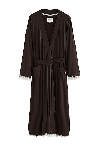 LAURA ASHLEY Damenbademantel Laura Ashley Morgenmantel aus Modal, Modal (TE günstig online kaufen