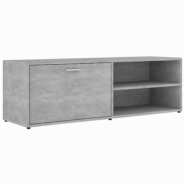 vidaXL TV-Schrank TV-Schrank Betongrau 120 x 34 x 37 cm Spanplatte Lowboard günstig online kaufen