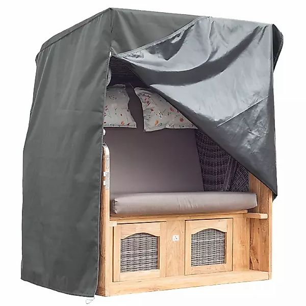 deVries Gartenmöbel-Schutzhülle, ATMUNGSAKTIVE PREMIUM STRANDKORB SCHUTZHAU günstig online kaufen