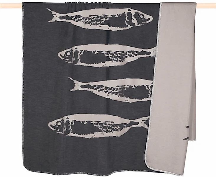 PAD Wohndecke »FISH« Made in Europe, Wendefunktion, Motiv Fische, 150x200 c günstig online kaufen