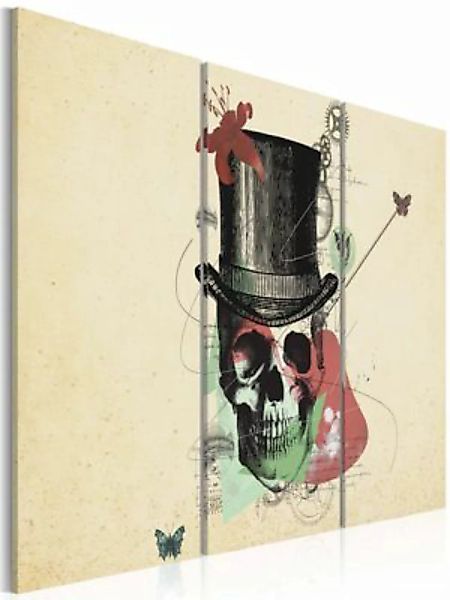 artgeist Wandbild Gentleman's skeleton mehrfarbig Gr. 60 x 40 günstig online kaufen