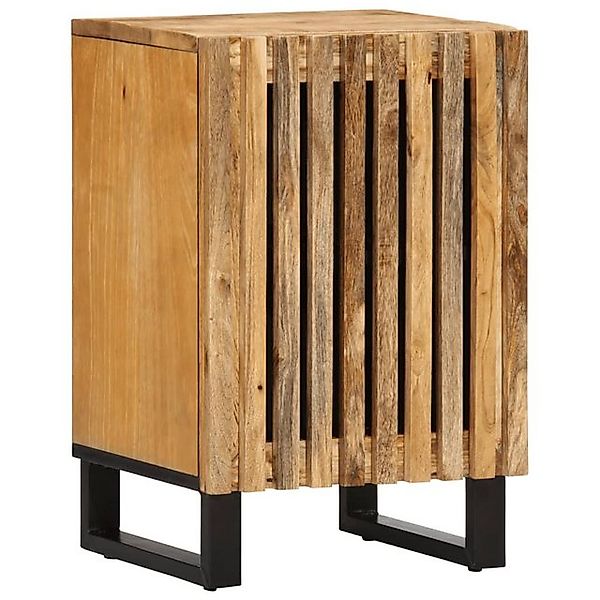 vidaXL Schrankmodule Badschrank 38x34x58 cm Raues Massivholz Mango günstig online kaufen