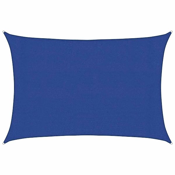 vidaXL Sonnensegel 160 g/m² Rechteckig Blau 3x4,5 m HDPE 311513 günstig online kaufen