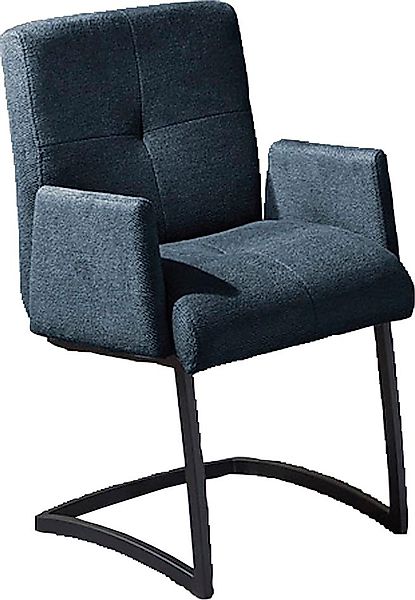 exxpo - sofa fashion Freischwinger »Affogato mit komfortablen Armlehnen« () günstig online kaufen