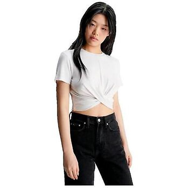 Calvin Klein Jeans  T-Shirt T-shirt  Court Torsade günstig online kaufen