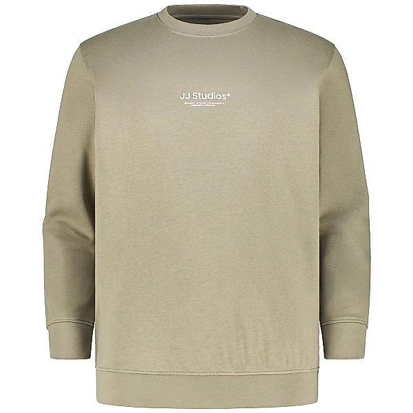 Jack&Jones Pullover aus Baumwolle Farbe oliv Größe: 4XL günstig online kaufen