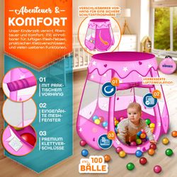KIDUKU Bällebad KIDUKU® Kinderzelt Bällebad Babyzelt günstig online kaufen