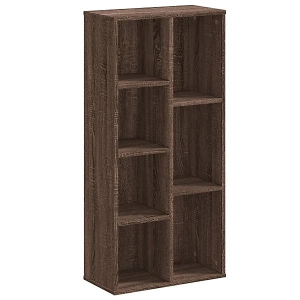 vidaXL Bücherregal Braun Eichen-Optik 50x25x105 cm Holzwerkstoff 852795 günstig online kaufen