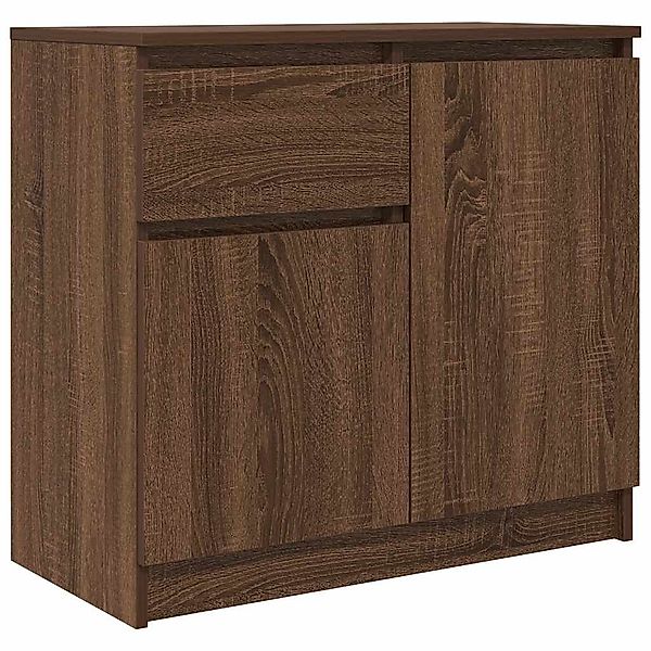 vidaXL Sideboard Sideboard mit Schublade Braun günstig online kaufen