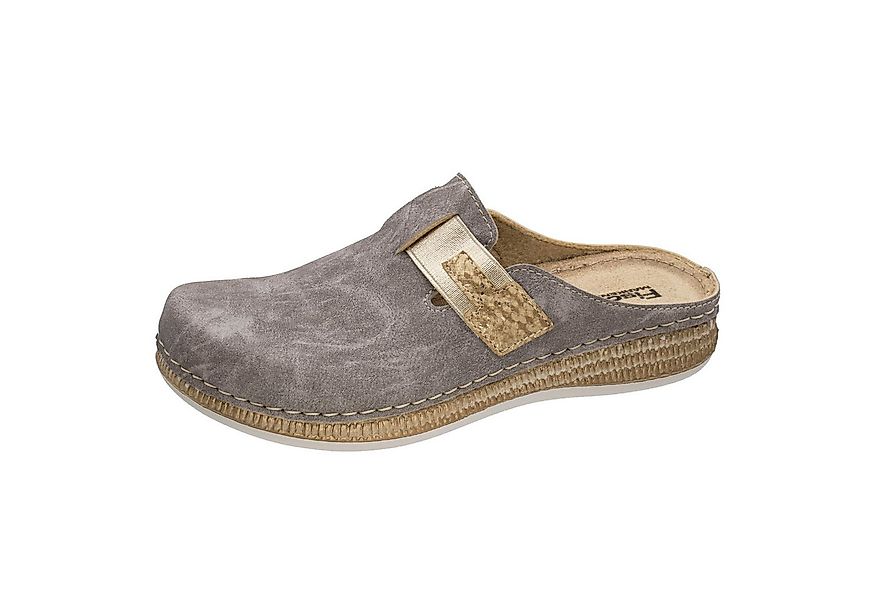 Fischer-Markenschuh Steffi Pantolette aus Vegano (Lederimitat), mit Fleecef günstig online kaufen