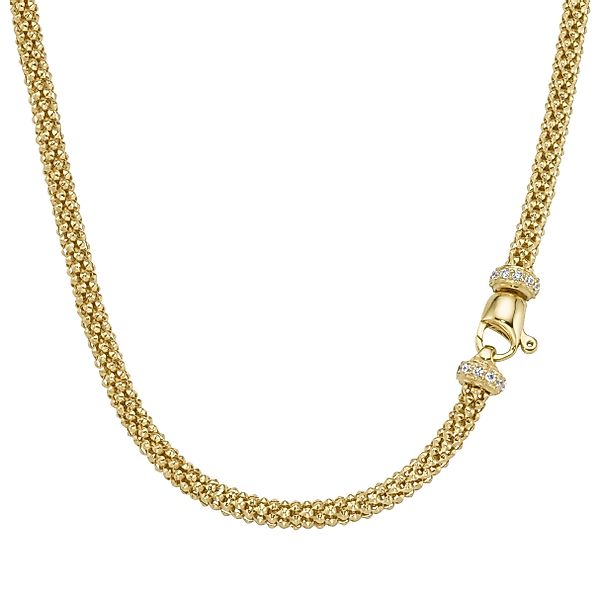 Smart Jewel Collier Himbeerkette mit Zirkonia günstig online kaufen