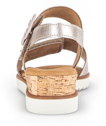 Gabor GENUA Keilsandalette, Riemchensandale, Sommerschuh, Komfortschuh günstig online kaufen