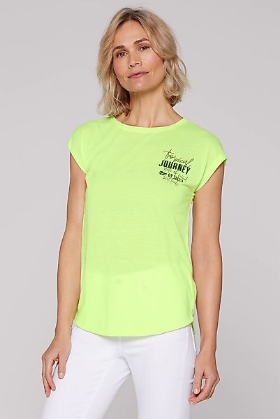 SOCCX Rundhalsshirt, mit überschnittenen Schultern günstig online kaufen