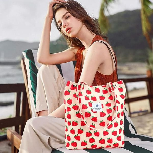 Coonoor Schultertasche Damen Grosse Kapazität Canvas günstig online kaufen