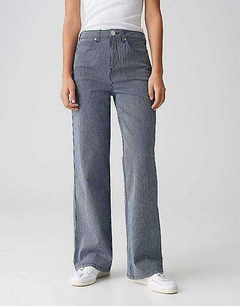 OPUS Weite Jeans MIVY STRIPED High Rise mit Stretch günstig online kaufen