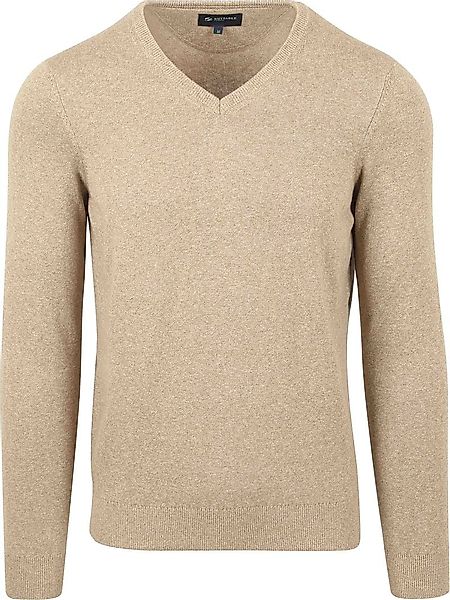 Suitable Respect Bio-Baumwolle Pullover Vinir Melange Sand - Größe L günstig online kaufen