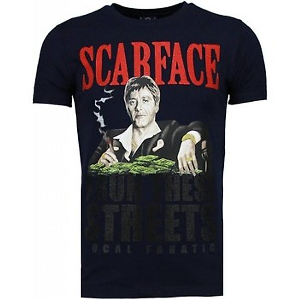 Local Fanatic  T-Shirt Scarface Boss Strass günstig online kaufen