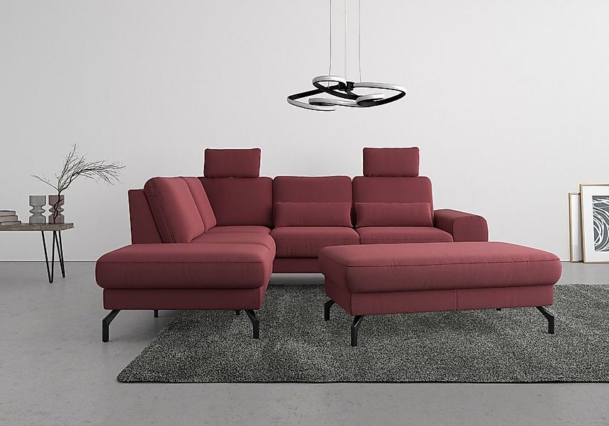 sit&more Ecksofa Cinturo L-Form, inklusive Sitztiefenverstellung und Federk günstig online kaufen