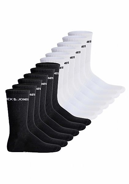 Jack & Jones Kurzsocken "Socken JACLOGO 12 PACK 12er Pack" günstig online kaufen