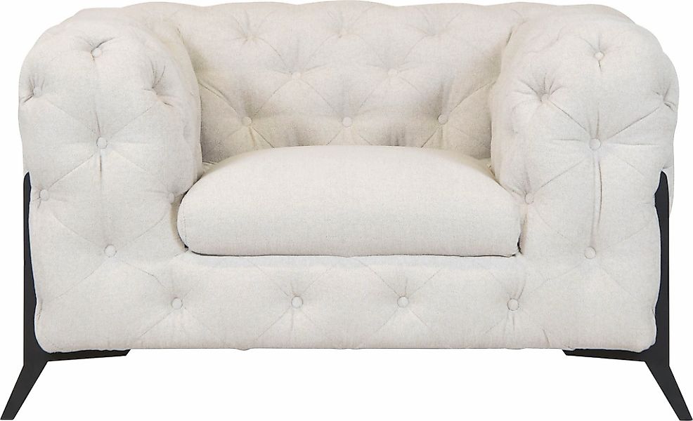 Home affaire Chesterfield-Sessel "Amaury Sessel" aufwändige Knopfheftung, m günstig online kaufen