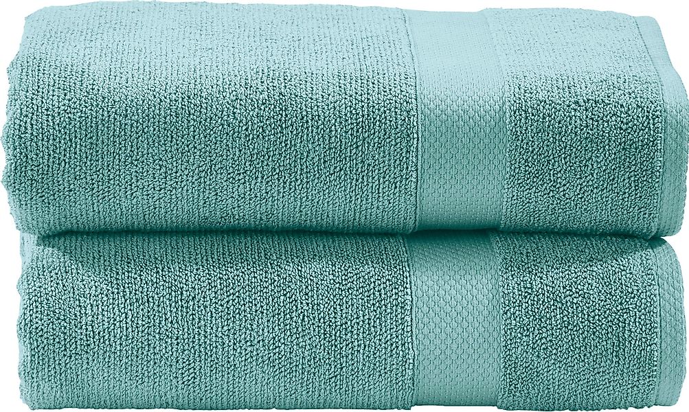 done.® Badetücher Deluxe, Zwirnfrottee (2-St), 2-tlg., günstig online kaufen