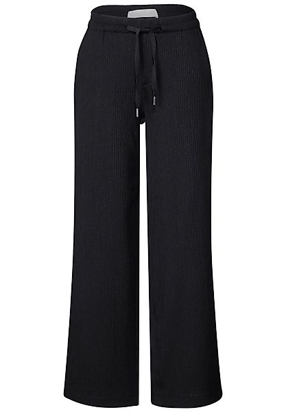 STREET ONE Stoffhose Sommerhose mit Struktur günstig online kaufen