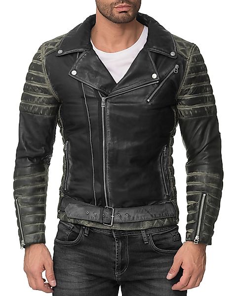 Reichstadt Lederjacke Herren Echtleder Jacke RS001 günstig online kaufen