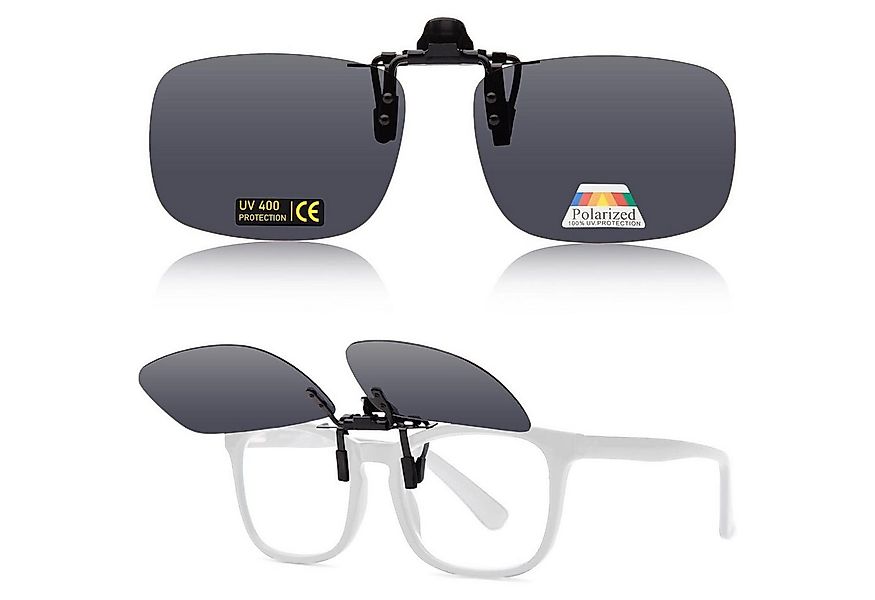 LuxusKollektion Sonnenbrille Clip-On Sonnenbrille Polarisiert UV400 Schutz günstig online kaufen