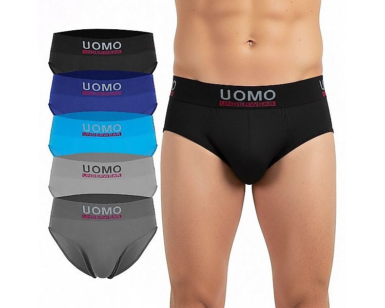 GIANVAGLIA Schlüpfer Nahtlose Herren Slips 10er Pack Mikrofaser Komfort Ela günstig online kaufen