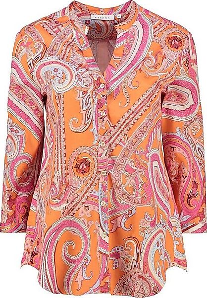 Eterna Klassische Bluse ETERNA Bluse orange paisley 3/4-Arm in Natur-Qualit günstig online kaufen