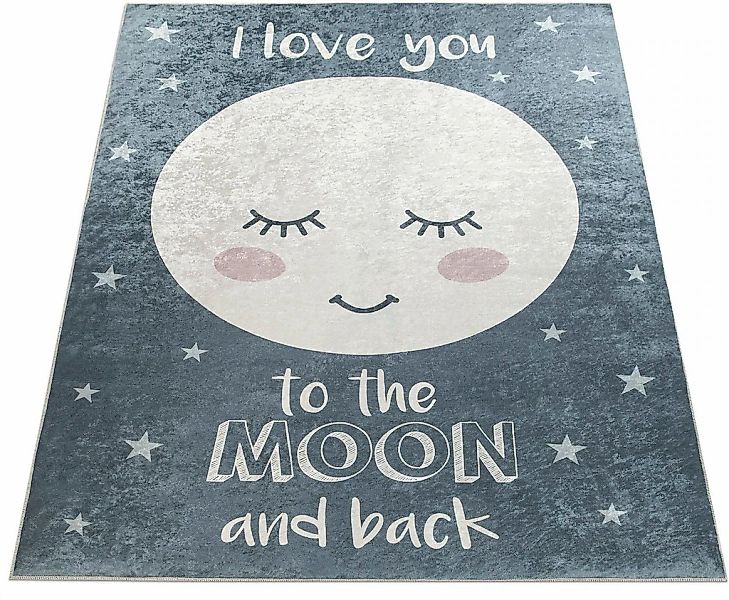 Paco Home Kinderteppich "Aleyna 103" rechteckig 6 mm Höhe Kinder Design, ni günstig online kaufen
