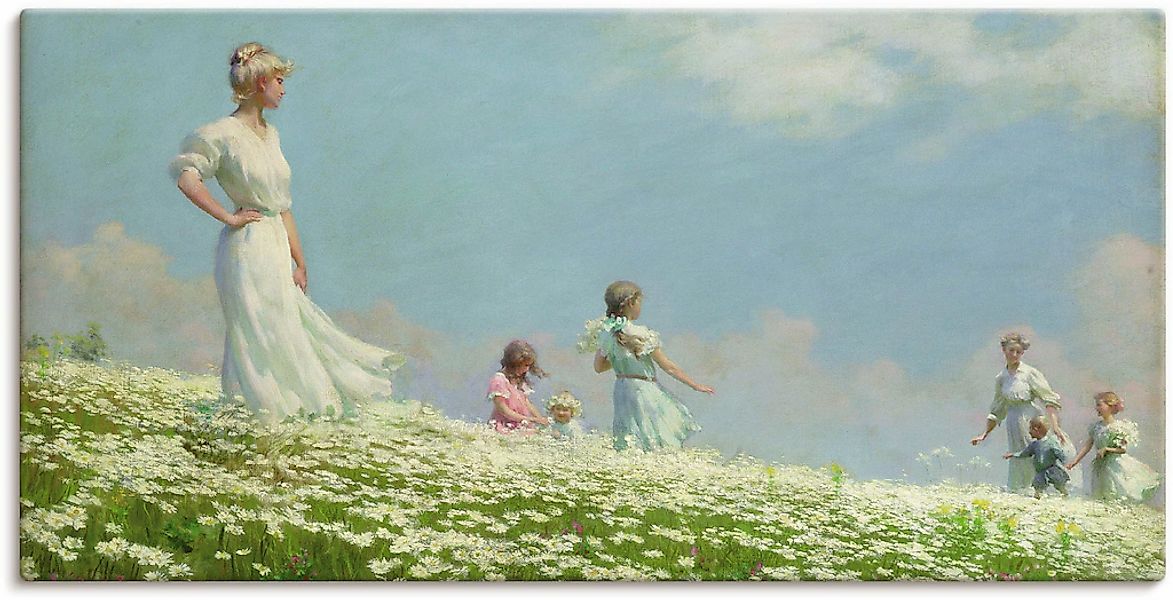 Artland "Sommer. 1906" Gruppen & Familien 1 Stk. tlg. als Leinwandbild, Pos günstig online kaufen