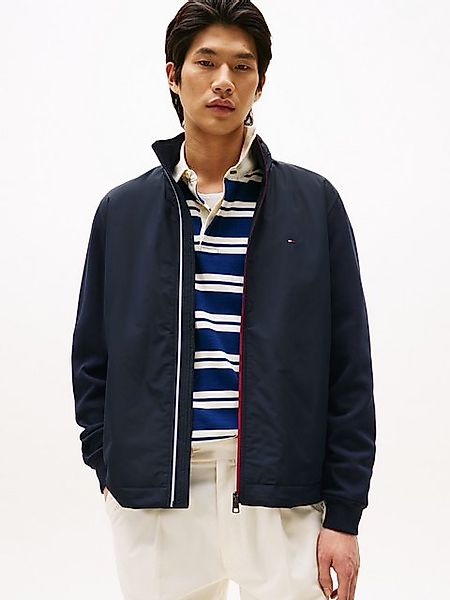 Tommy Hilfiger Blouson MIX MEDIA HARRINGTON Kontrast-Struktur an Ärmeln günstig online kaufen