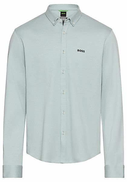 BOSS GREEN Langarmhemd "B MOTION L", mit Logo-Druck günstig online kaufen