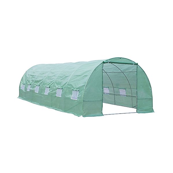 Outsunny Foliengewächshaus Tomatengewächshaus Treibhaus Folientunnel 800x30 günstig online kaufen