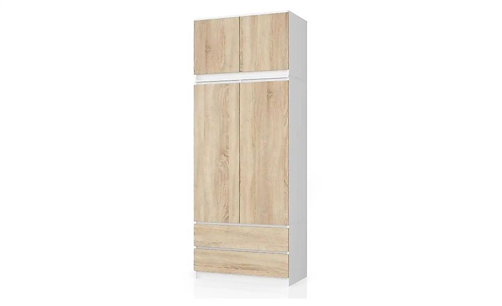 Drehtürenschrank 234 cm hoch Oda ¦ mehrfarbig ¦ Maße (cm): B: 90 H: 234 Sch günstig online kaufen