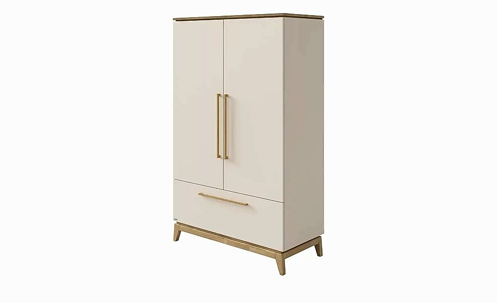 PAIDI Kleiderschrank  Stiene ¦ beige ¦ Maße (cm): B: 123,3 H: 200 T: 57,2 B günstig online kaufen