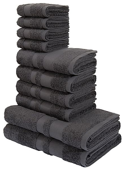 my home Handtuch Set »Vanessa, 10-tlg Handtuch-Set, in Standard- und Premiu günstig online kaufen