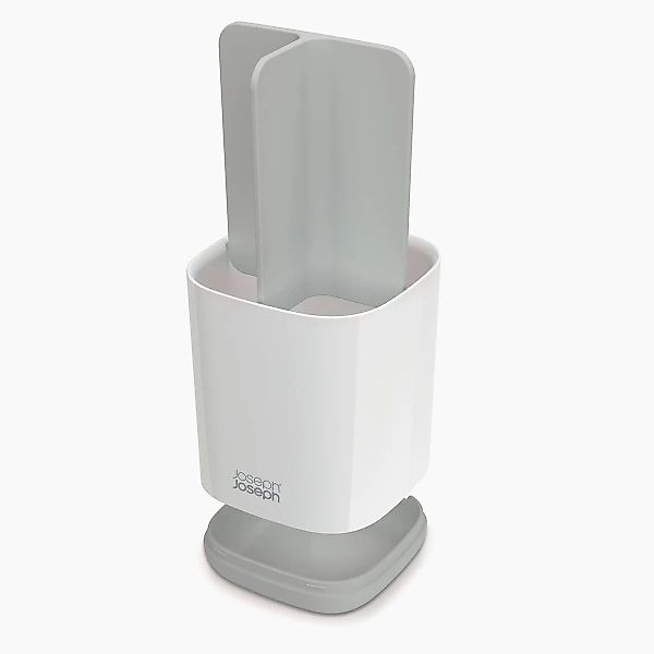 Joseph Joseph Zahnputzbecher Zahnbürstenhalter EasyStore grau-weiß, günstig online kaufen