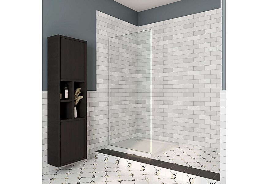 Duschparadies Duschwand 5/6mm Dicke Duschwand Duschtrennung Trennwand ESG G günstig online kaufen