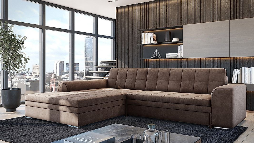 Fun Möbel Ecksofa Sofa SARRA Ottomane günstig online kaufen