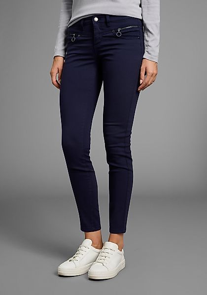 DELMAO 5-Pocket-Hose mit Reißverschluss-Details günstig online kaufen