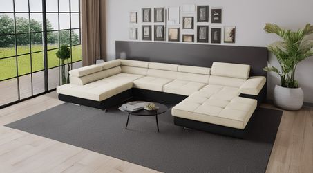 Goldstoff Wohnlandschaft RELAX U Ecksofa mit günstig online kaufen