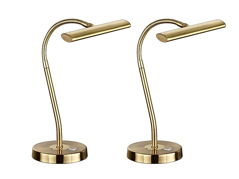 TRIO Leuchten LED Schreibtischlampe, Dimmer, LED fest integriert, Warmweiß, günstig online kaufen