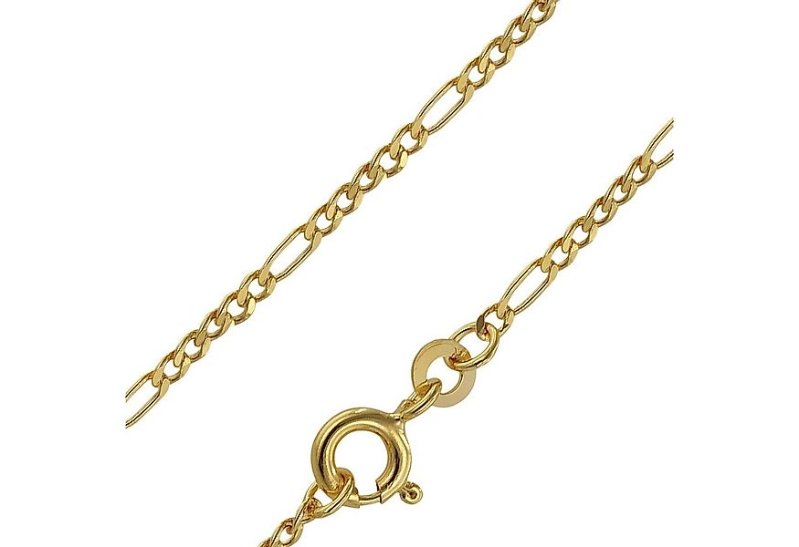 trendor Kette ohne Anhänger 333 Gold für Figaro Diamantiert günstig online kaufen