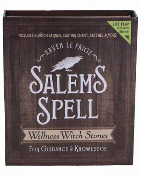 Salems Spell Magische Steine Set Hexen & Zauberer Dekoobjekte braun  Erwach günstig online kaufen
