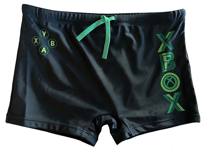 Xbox Boxer-Badehose XBOX Badeboxer schwarz günstig online kaufen