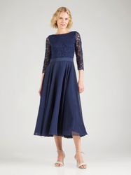 SWING Cocktailkleid Taillierter Schnitt mit ausgestelltem günstig online kaufen