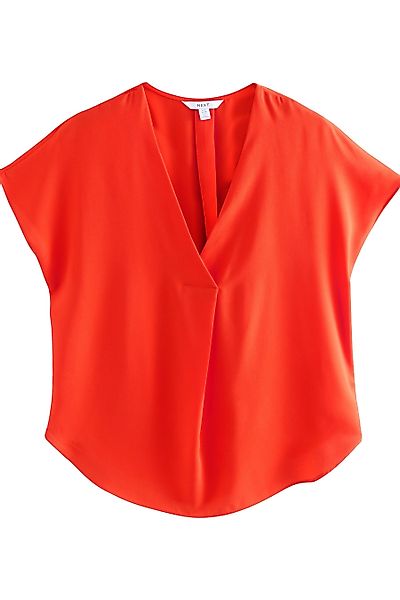 Next Kurzarmbluse Relaxed Fit Schlupfbluse mit günstig online kaufen